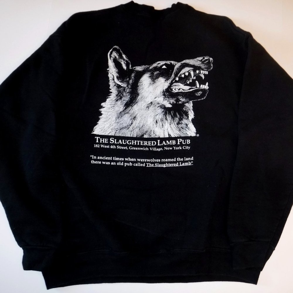 The Slaughtered Lamb Pub Vintage Greenwich Village NYC Sweatshirt  XL - Picture 2 of 4